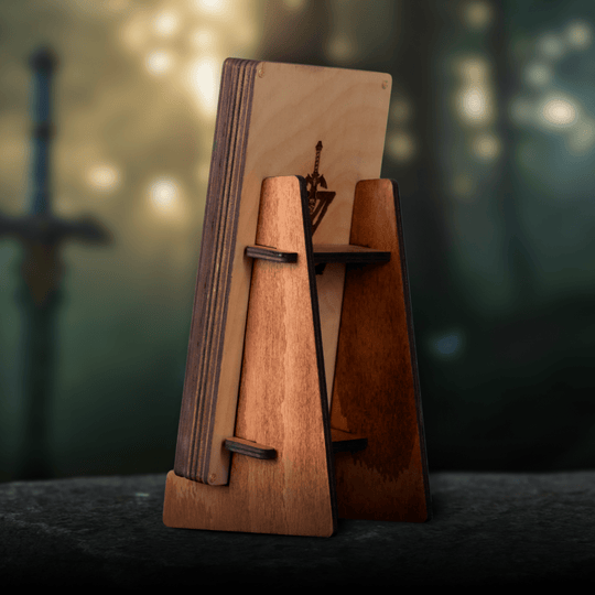 MASTER SWORD 3D WOOD CLOCK - ZeWood