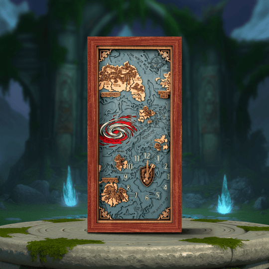 Alliance 3D Wall Clock - ZeWood