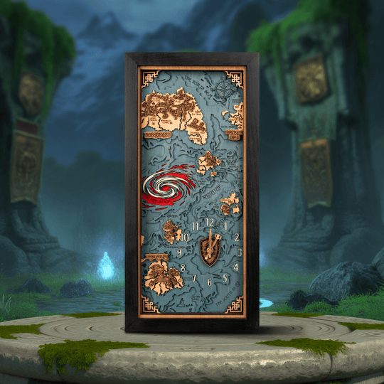 Alliance 3D Wall Clock - ZeWood