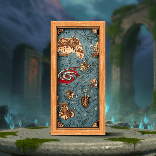 Alliance 3D Wall Clock - ZeWood