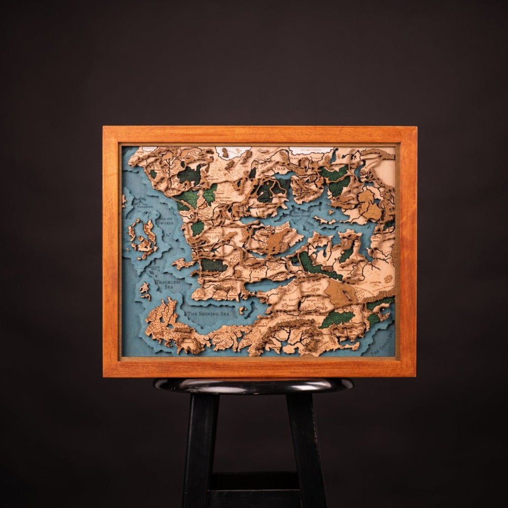 D&D 3D WOOD MAP - ZeWood