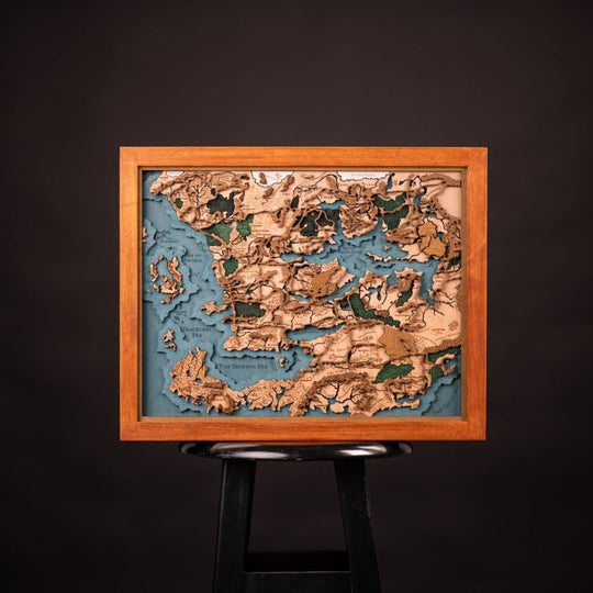 D&D 3D WOOD MAP - ZeWood