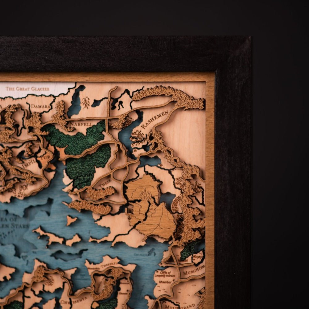 D&D 3D WOOD MAP - ZeWood