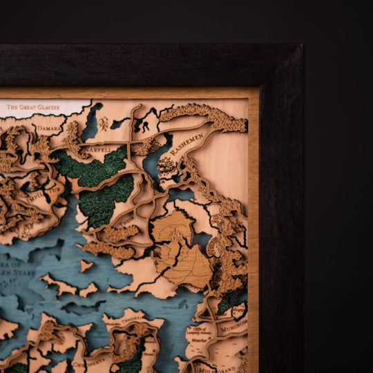 D&D 3D WOOD MAP - ZeWood