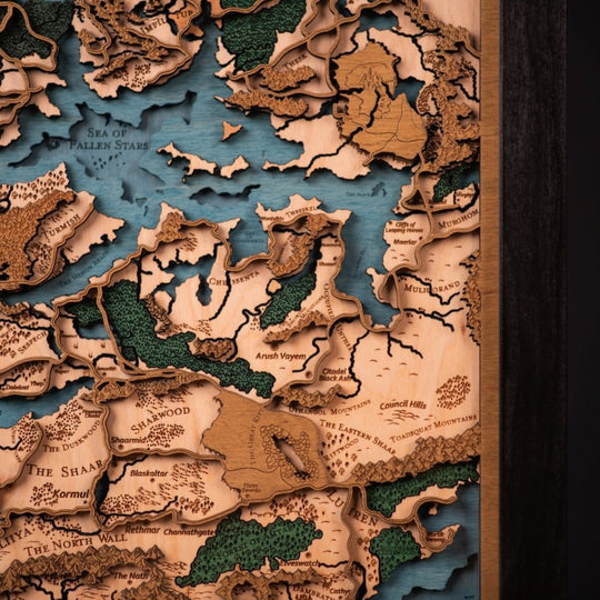 D&D 3D WOOD MAP - ZeWood