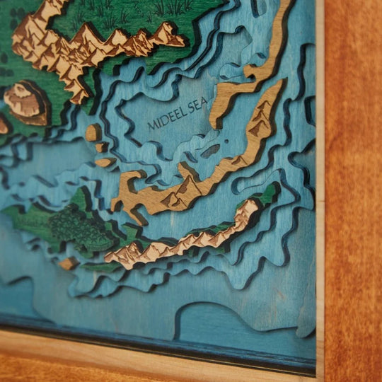 GAIA 3D WOOD MAP - ZeWood