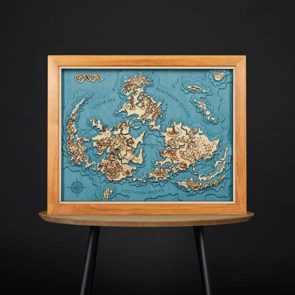 GAIA 3D WOOD MAP ZeWood Inc.