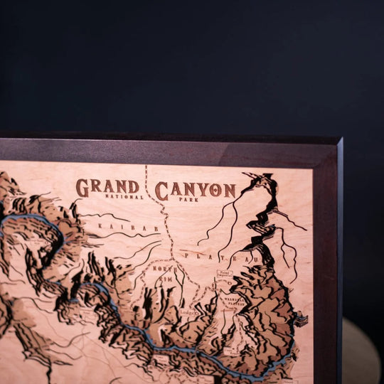 GRAND CANYON 3D MAP ZeWood Inc.