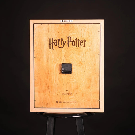 GRYFFINDOR 3D WALL CLOCK - ZeWood