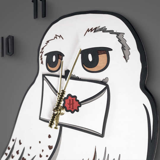 HEDWIG™ 3D WALL CLOCK - ZeWood