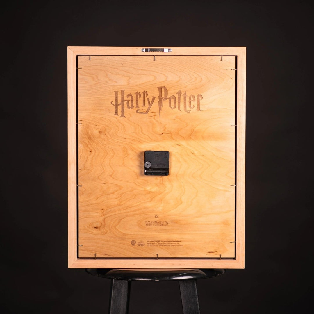 HUFFLEPUFF 3D WALL CLOCK - ZeWood