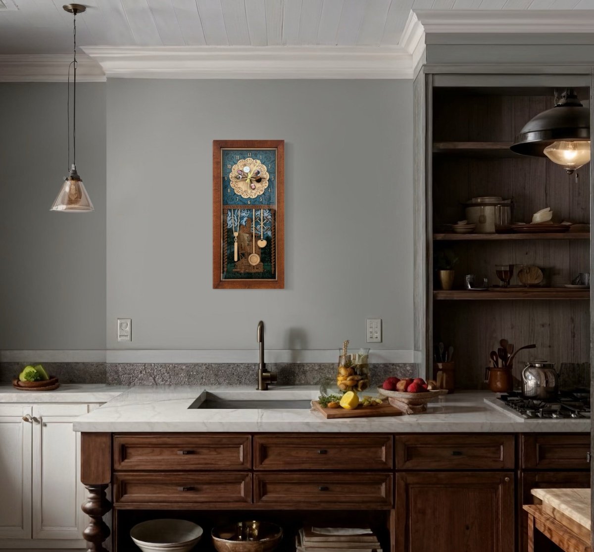 WEASLEY FAMILY™ 3D WOOD CLOCK - ZeWood