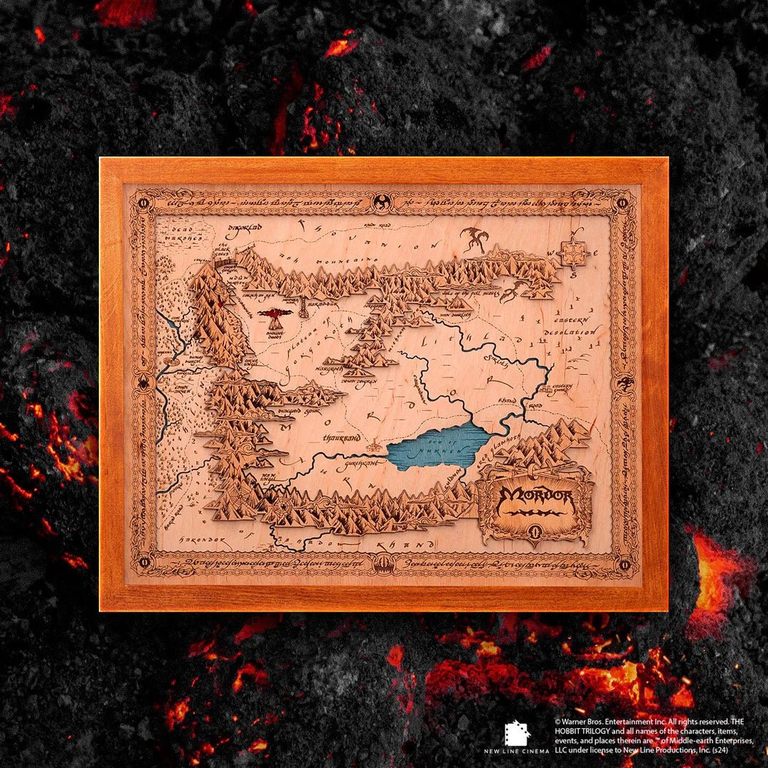 MORDOR 3D WOOD MAP - ZeWood