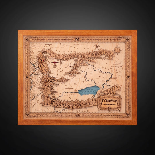 MORDOR 3D WOOD MAP - ZeWood