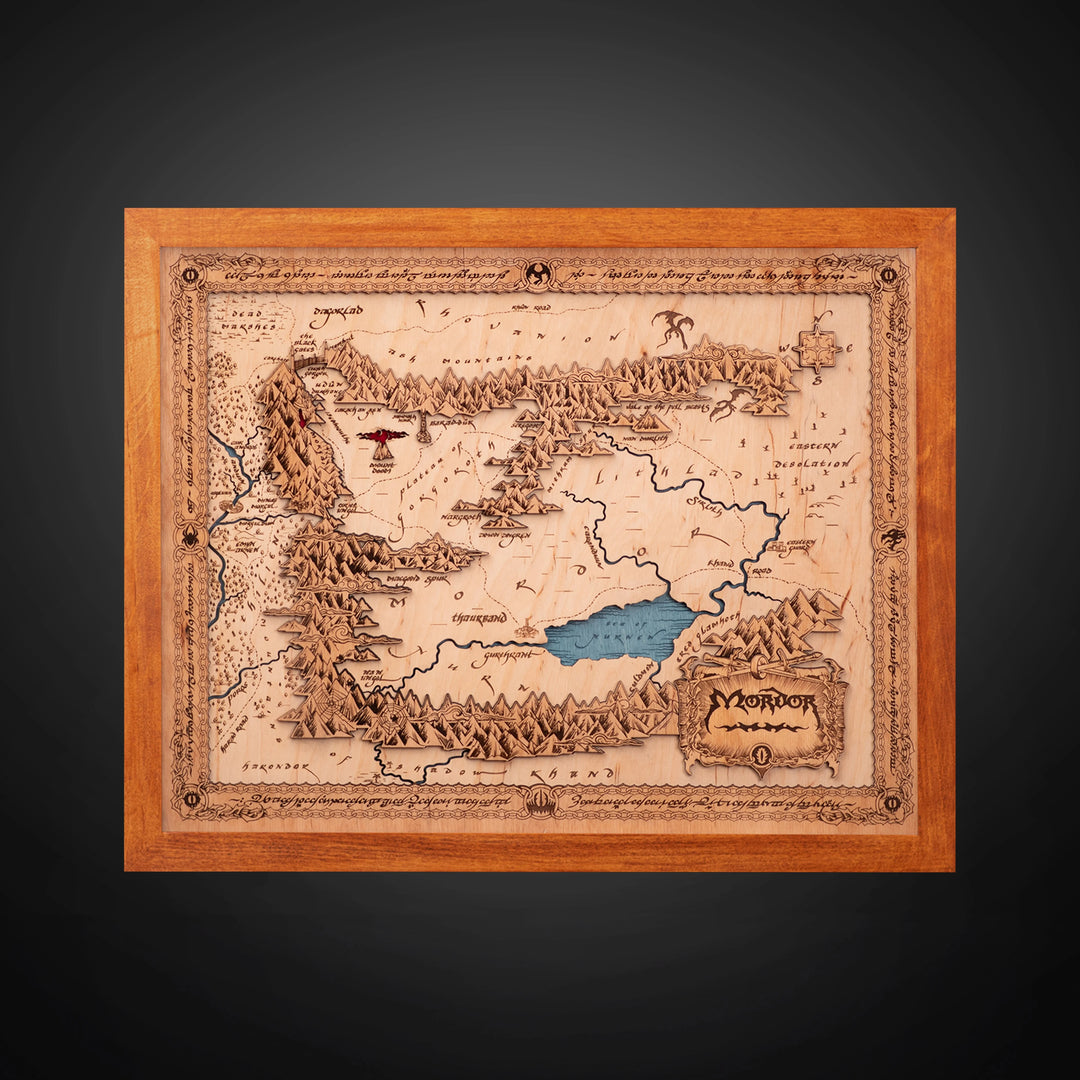 MORDOR 3D WOOD MAP ZeWood Inc.