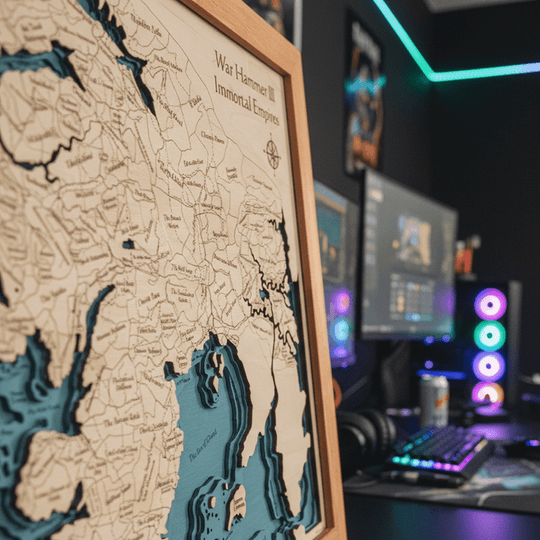 3D TOTAL WAR WOOD MAP - ZeWood