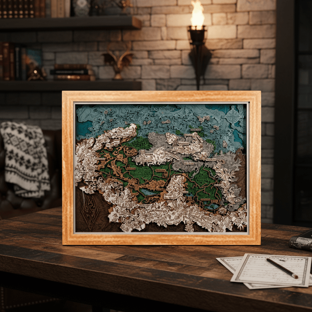 REALM OF THE NORDS MAP - ZeWood