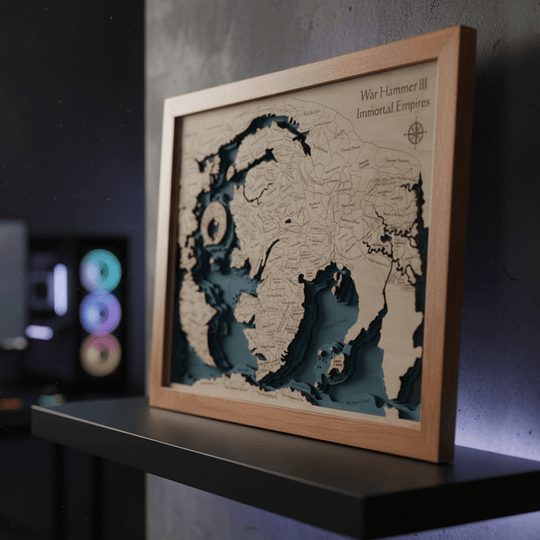 3D TOTAL WAR WOOD MAP - ZeWood