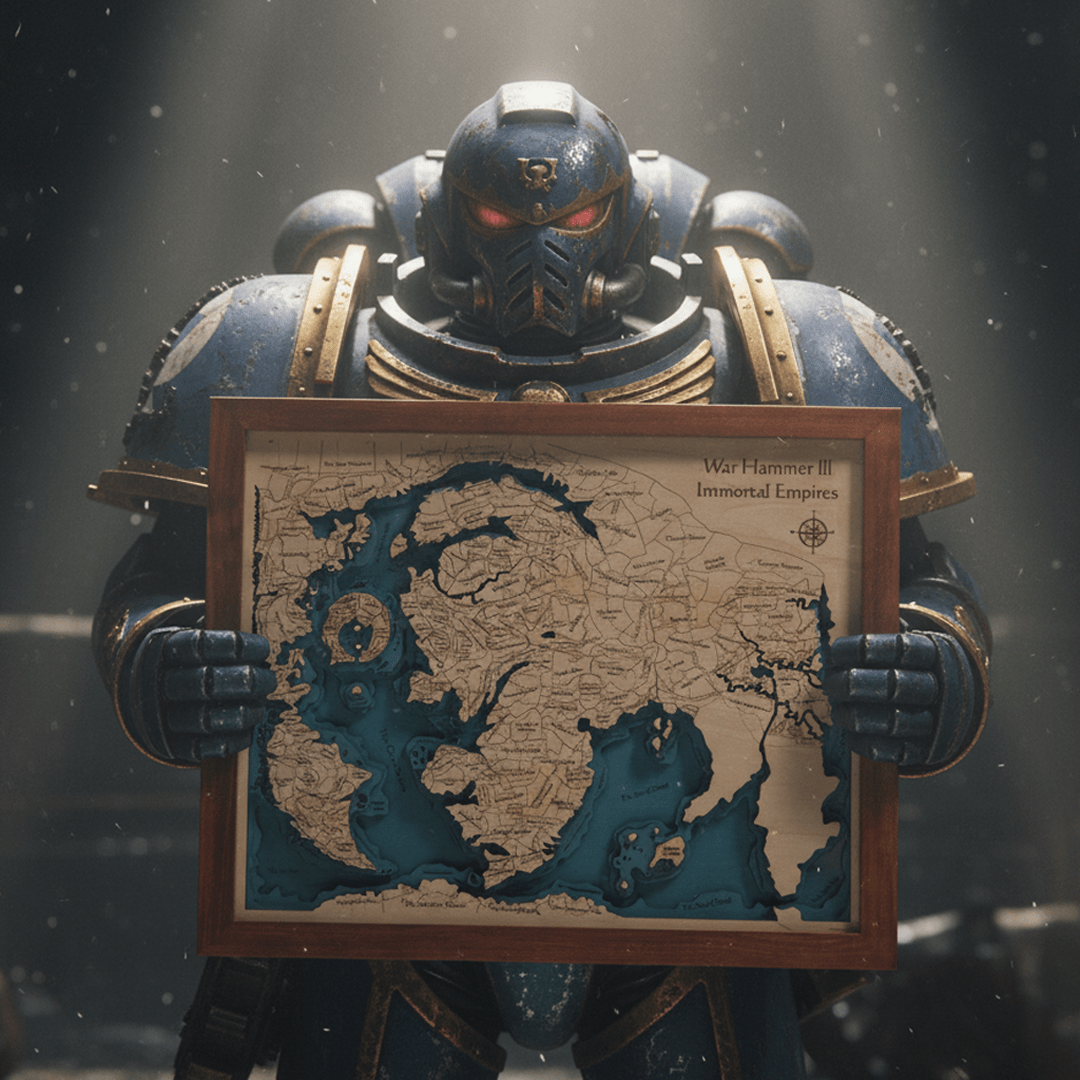3D TOTAL WAR WOOD MAP - ZeWood