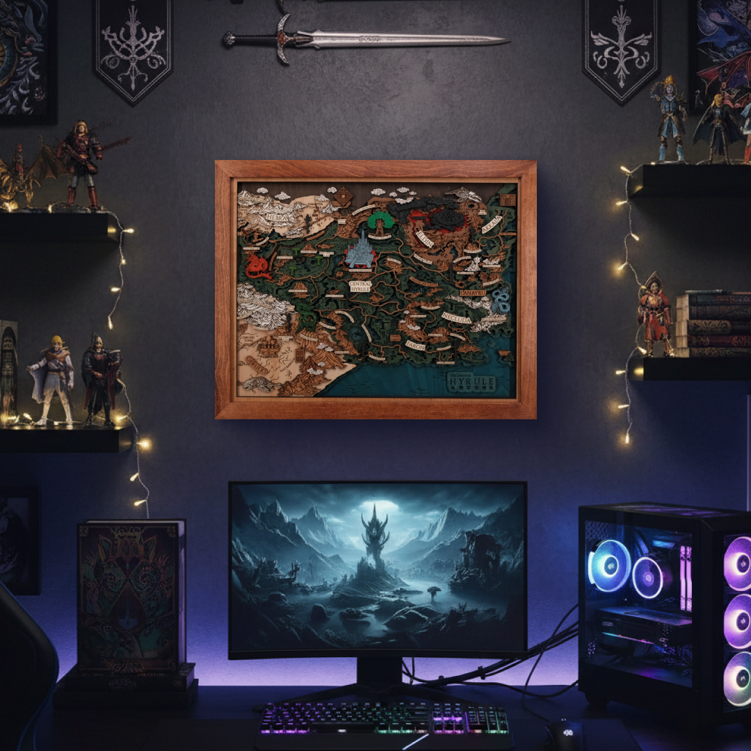 Perfect gifts for The Legend of Zelda fans or anyone into gamer decor.
