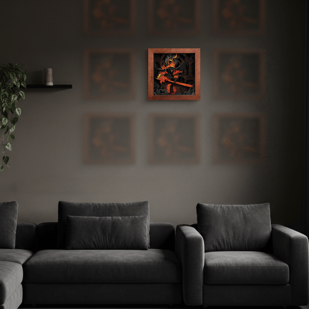 THE BALROG COLLECTIBLE CARD - ZeWood