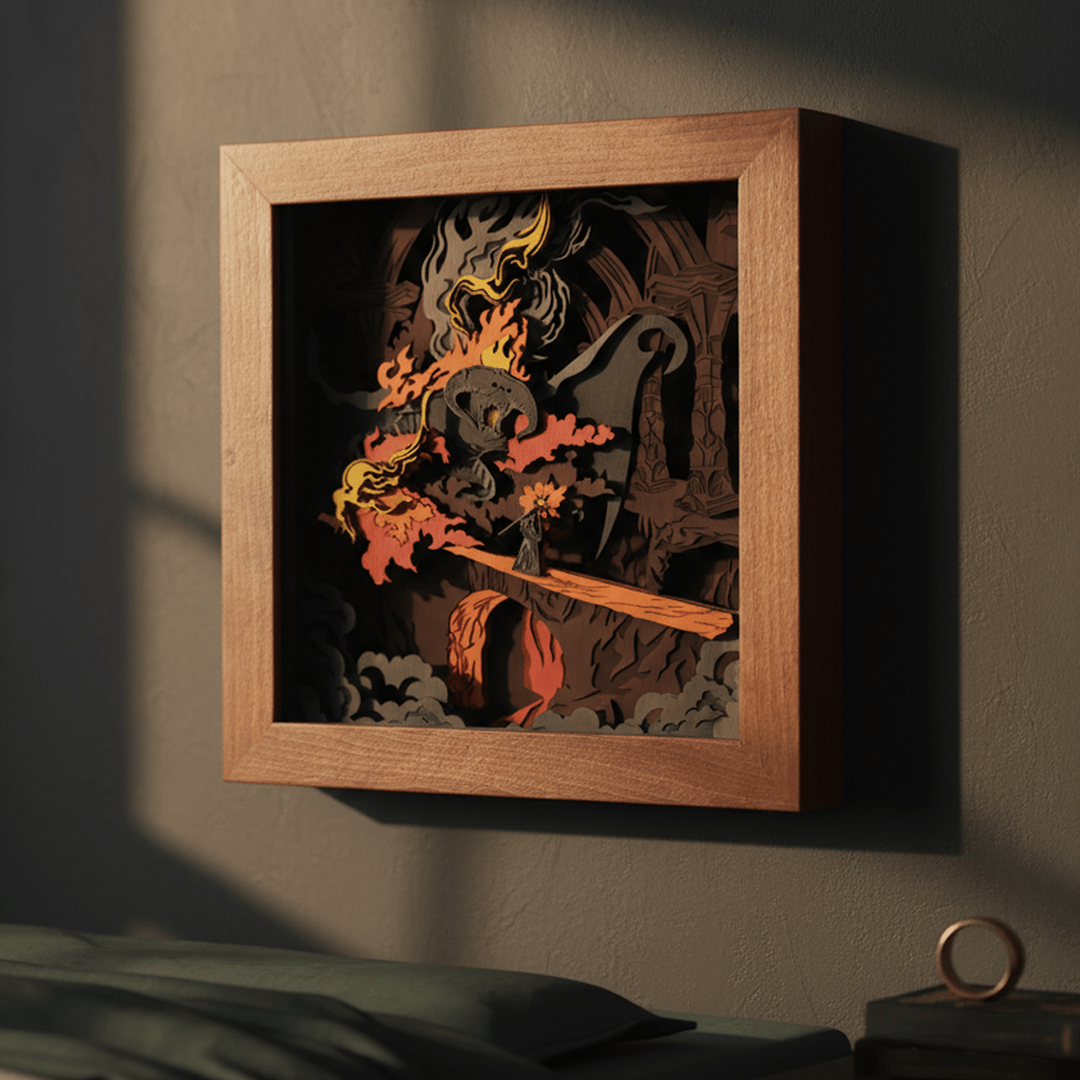 THE BALROG COLLECTIBLE CARD - ZeWood