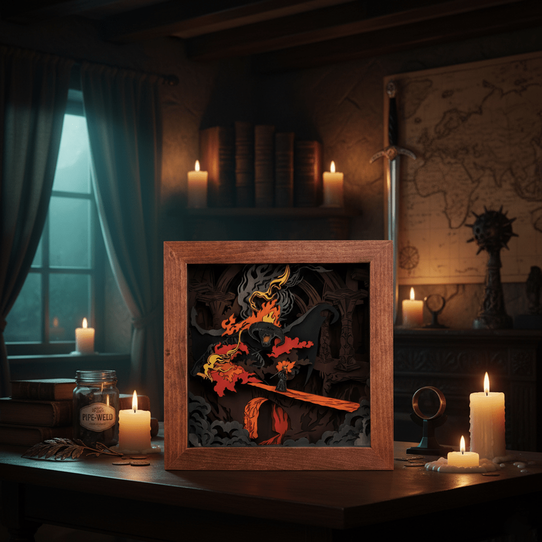 THE BALROG COLLECTIBLE CARD - ZeWood