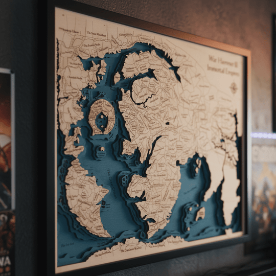 3D TOTAL WAR WOOD MAP - ZeWood