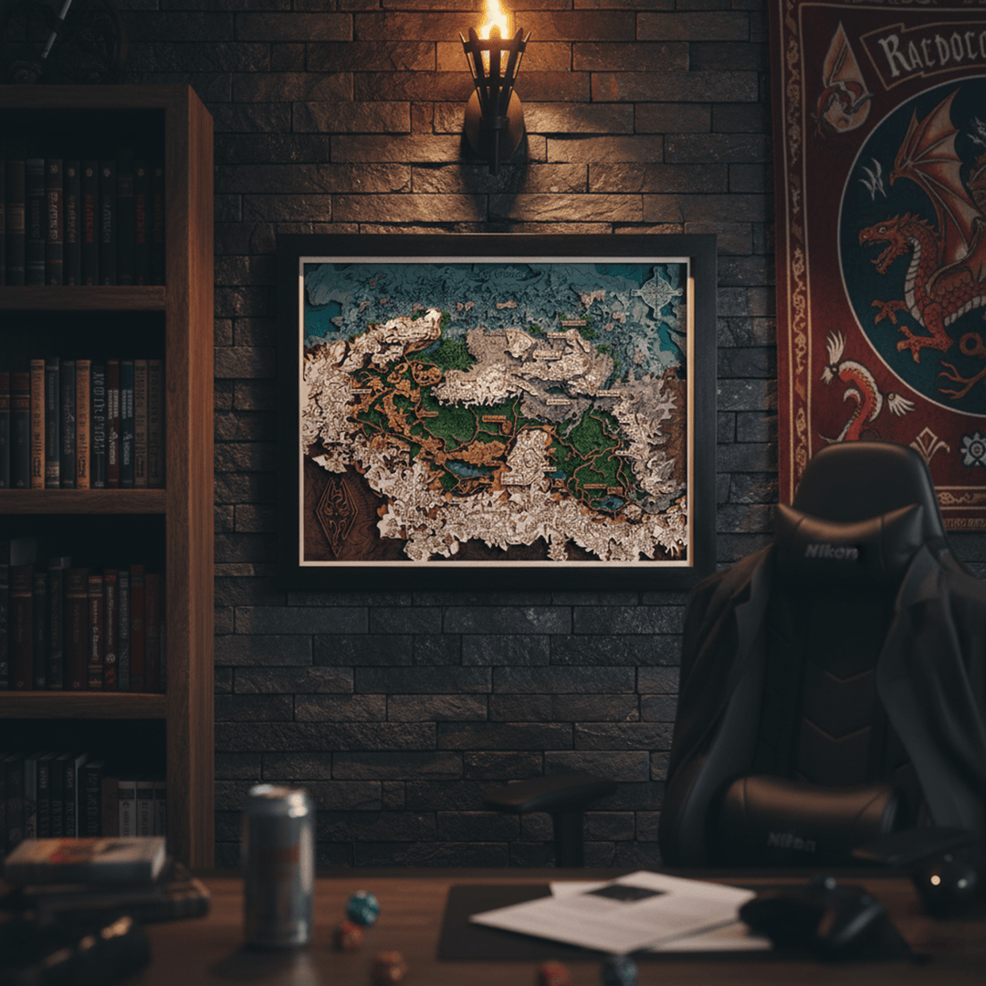 REALM OF THE NORDS MAP - ZeWood