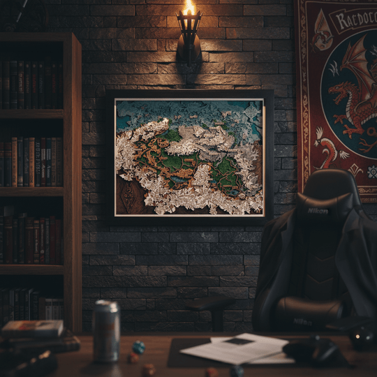 REALM OF THE NORDS MAP - ZeWood