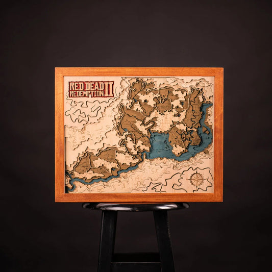 RDR 3D WOOD MAP ZeWood Inc.