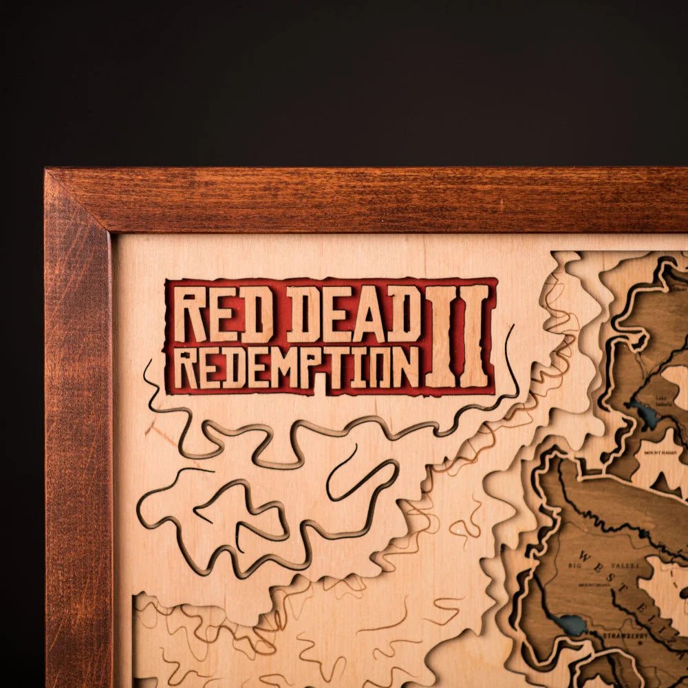 RDR 3D WOOD MAP - ZeWood