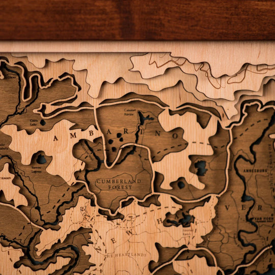 RDR 3D WOOD MAP ZeWood Inc.