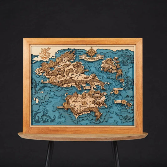 RUNETERRA 3D WOOD MAP ZeWood Inc.