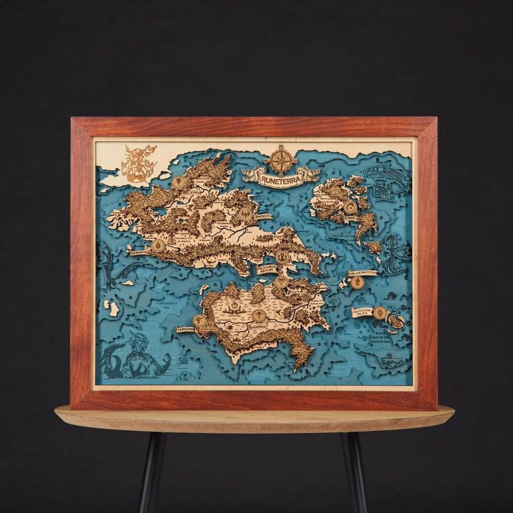 RUNETERRA 3D WOOD MAP ZeWood Inc.