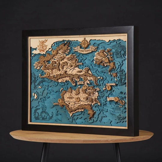 RUNETERRA 3D WOOD MAP ZeWood Inc.