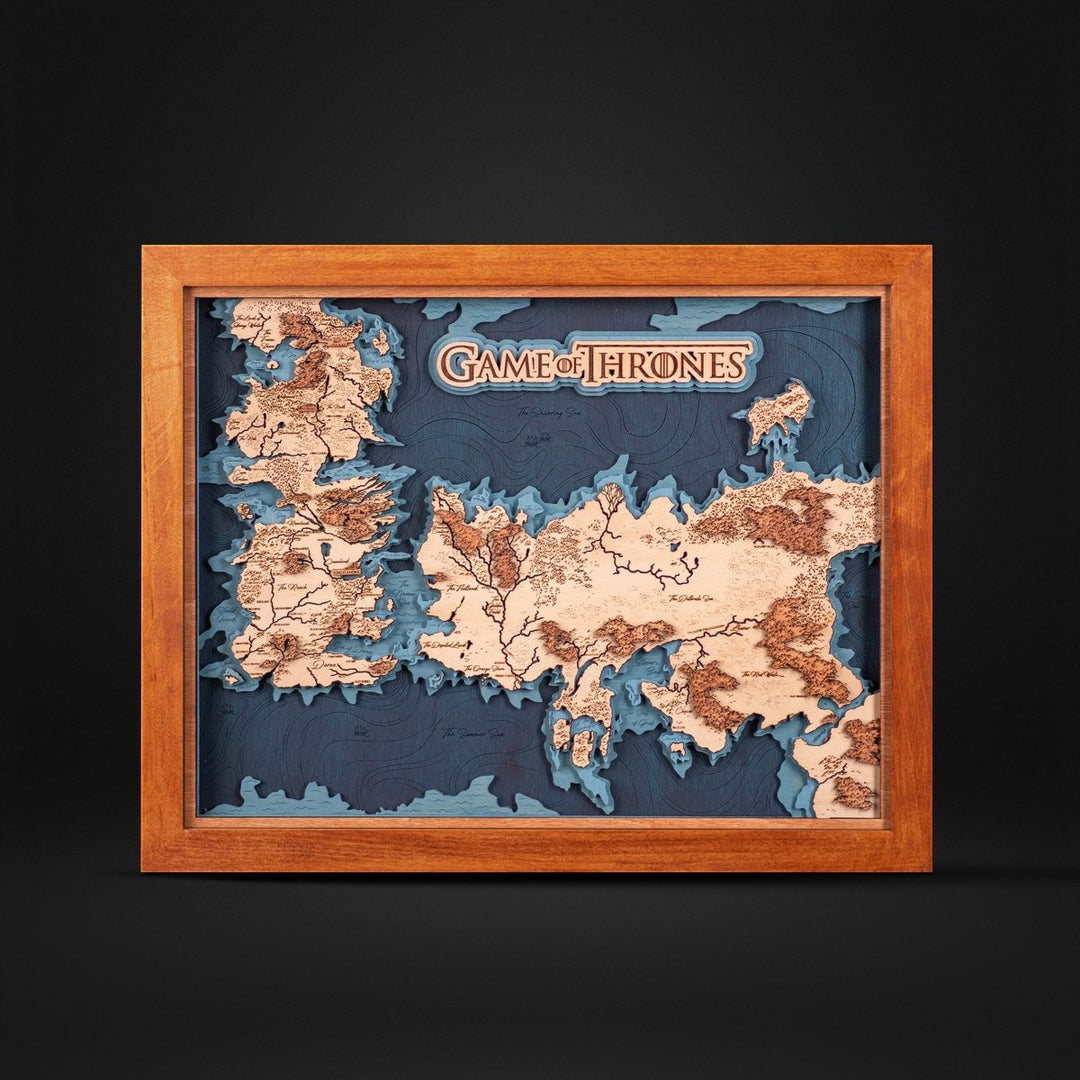 GAME OF THRONES 3D MAP - ZeWood