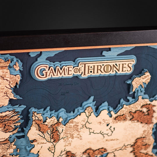 GAME OF THRONES 3D MAP - ZeWood