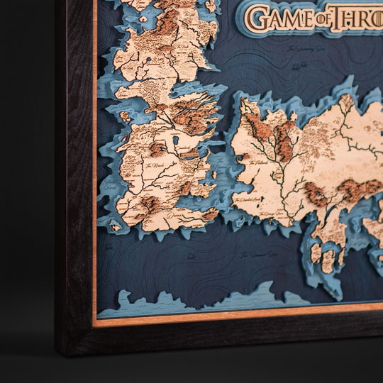 GAME OF THRONES 3D MAP - ZeWood