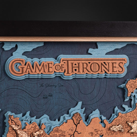 GAME OF THRONES 3D MAP - ZeWood