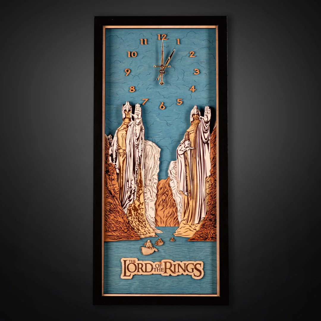 THE ARGONATH 3D WALL CLOCK ZeWood Inc.