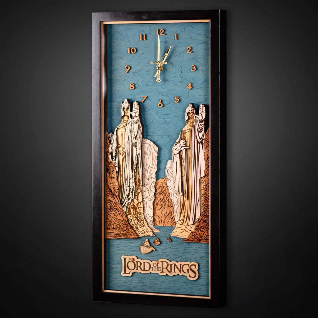 THE ARGONATH 3D WALL CLOCK ZeWood Inc.