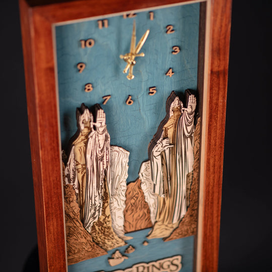 THE ARGONATH 3D WALL CLOCK ZeWood Inc.