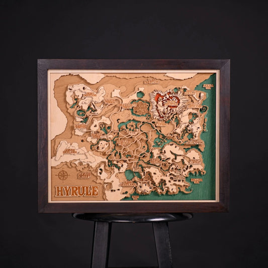 THE HYRULE 3D MAP - ZeWood