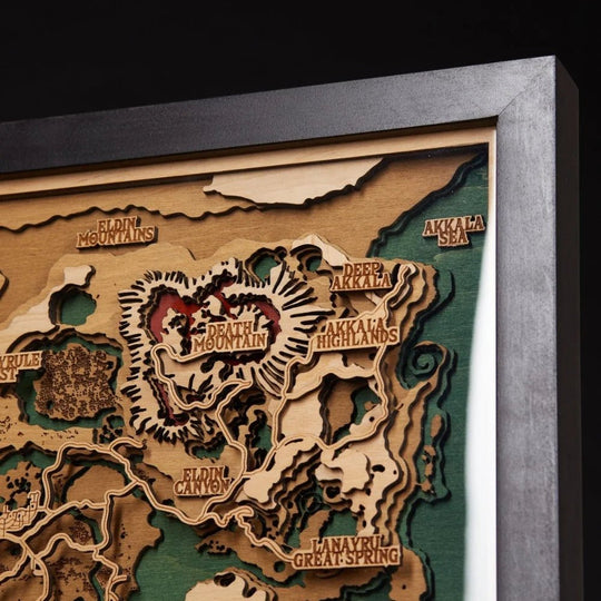 THE HYRULE 3D MAP - ZeWood