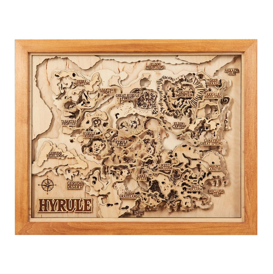 THE HYRULE 3D MAP - ZeWood