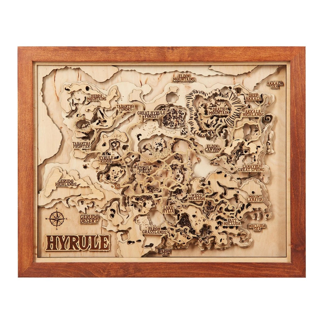 THE HYRULE 3D MAP - ZeWood