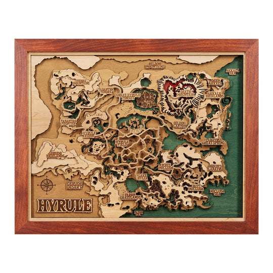 THE HYRULE 3D MAP ZeWood Inc.