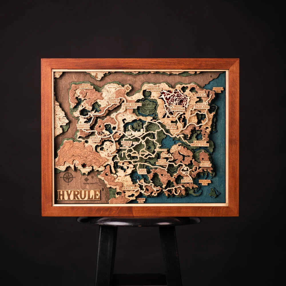 THE HYRULE MAP 2.0 ZeWood Inc.