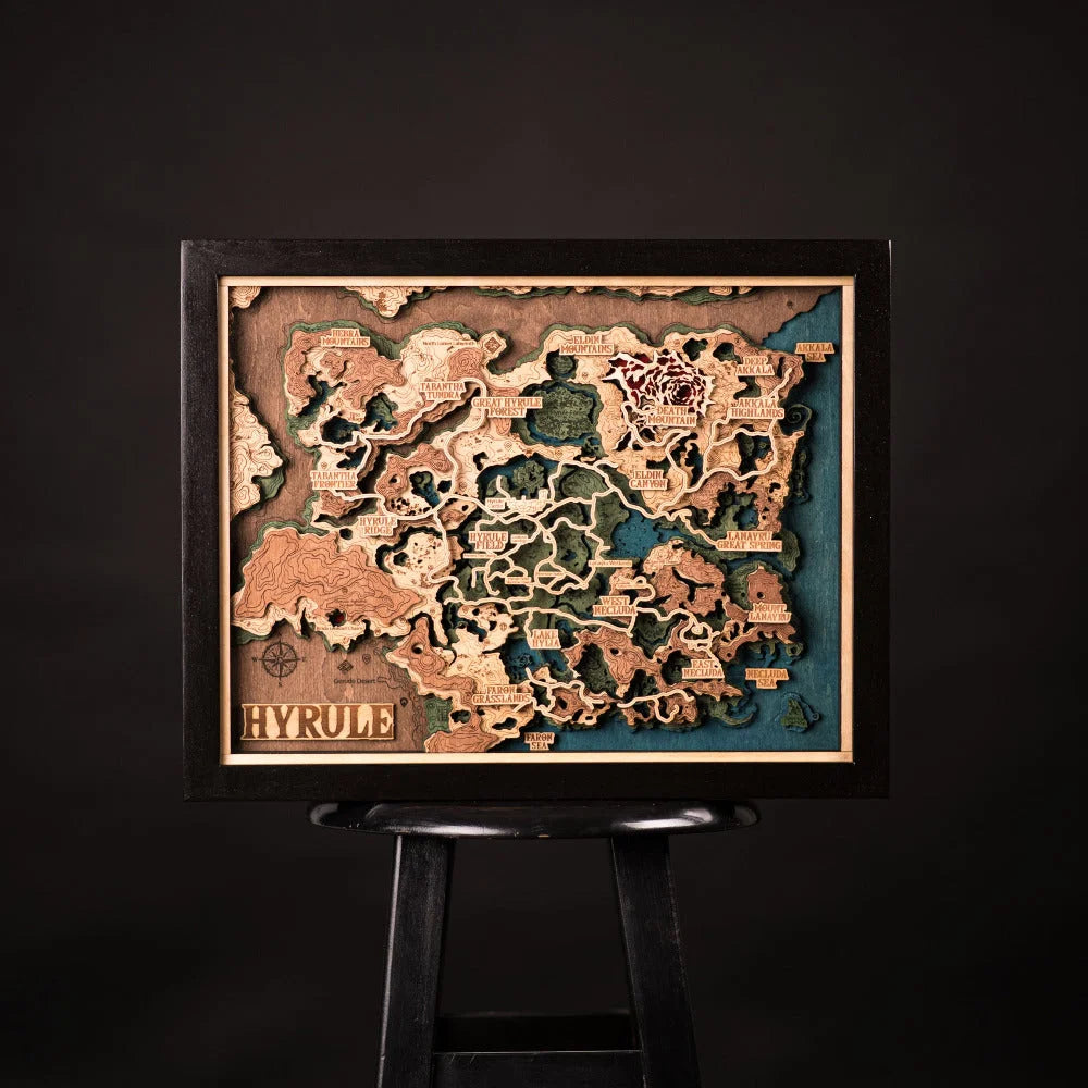 THE HYRULE MAP 2.0 ZeWood Inc.